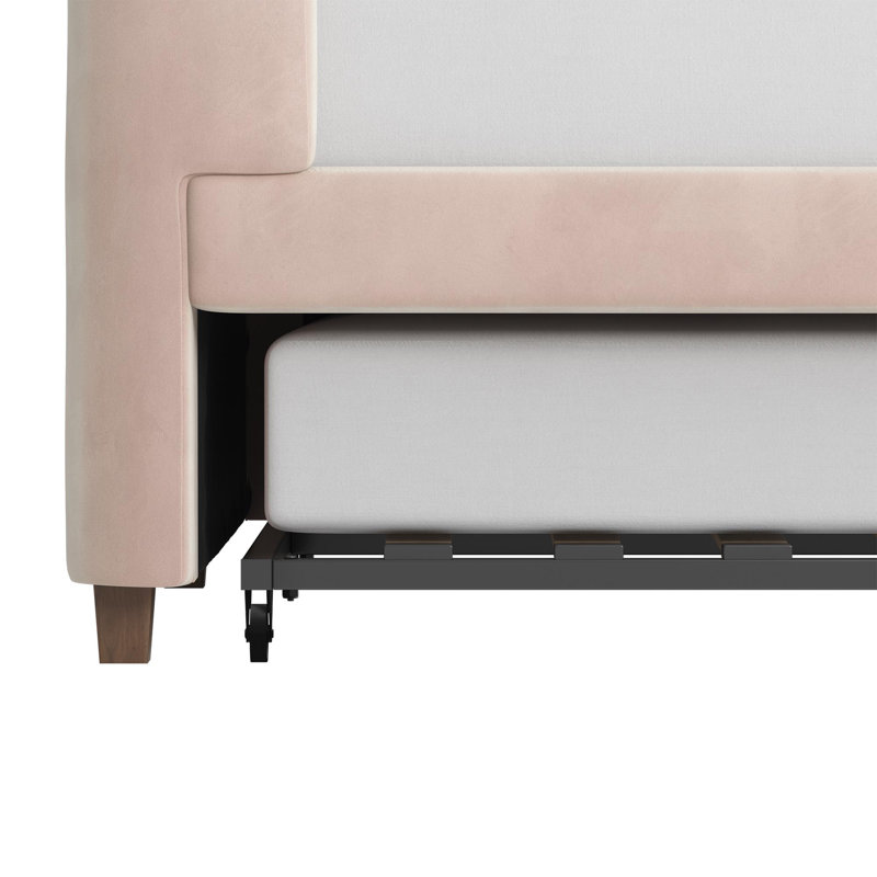 Little Seeds Valentina Twin Upholstered Daybed with Trundle & Reviews